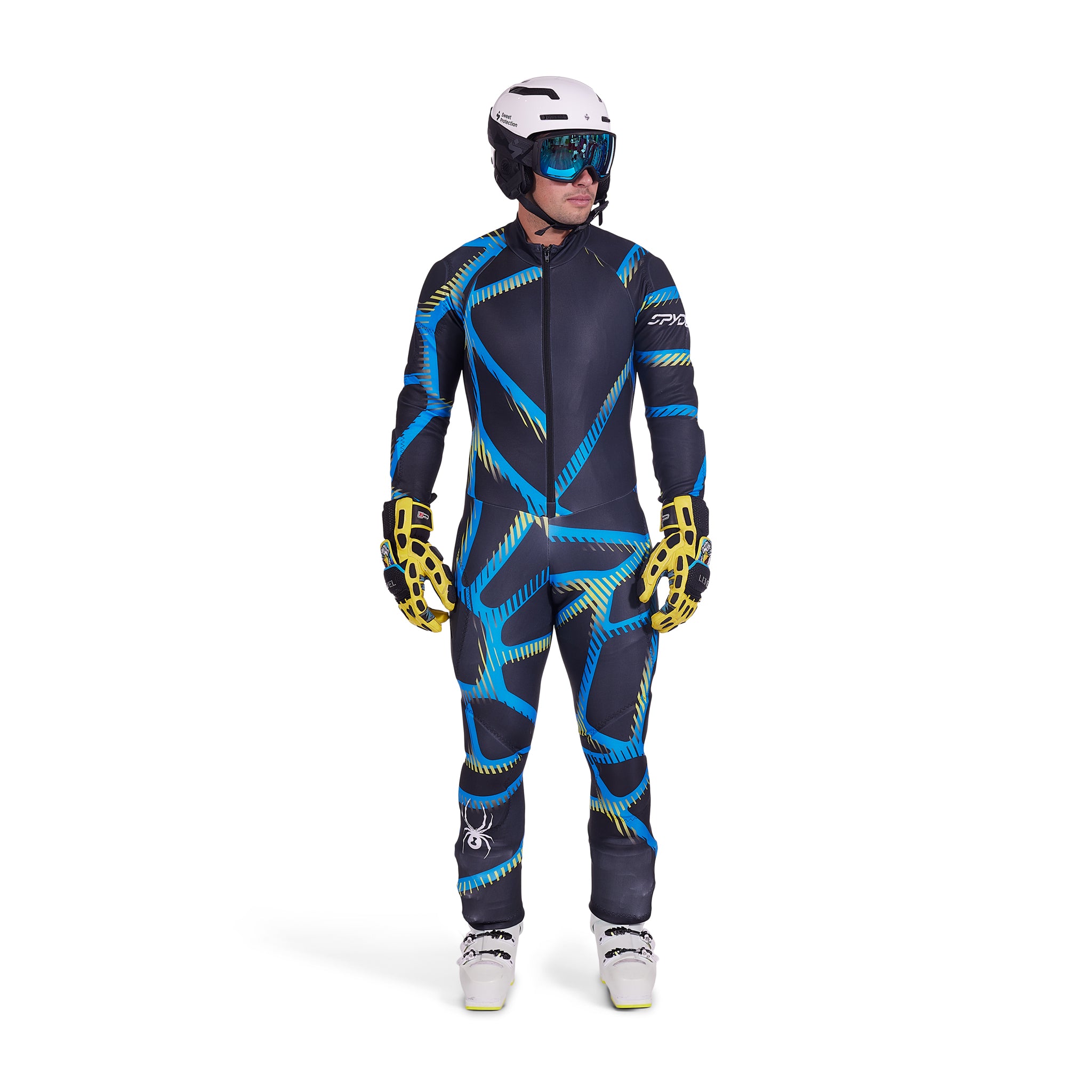 Mens Performance GS Race Suit - Black Combo