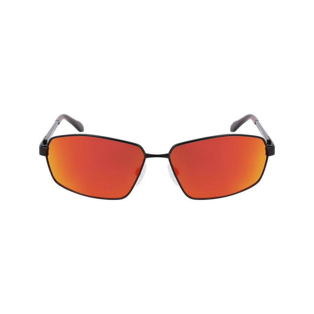 Angular Narrow Rectangle Sunglasses - Black