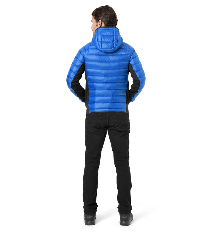 spyder men's syrround hybrid hoody jacket