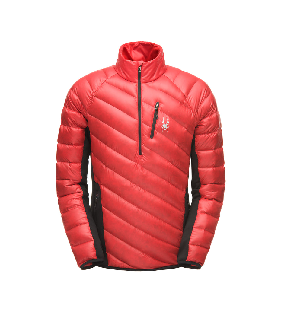 spyder men's syrround hybrid full zip jacket