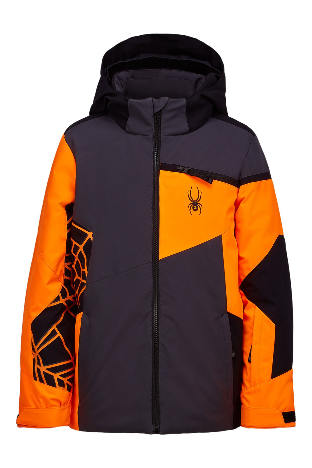 Challenger - Ebony - Spyder. spyder youth ski jacket. 