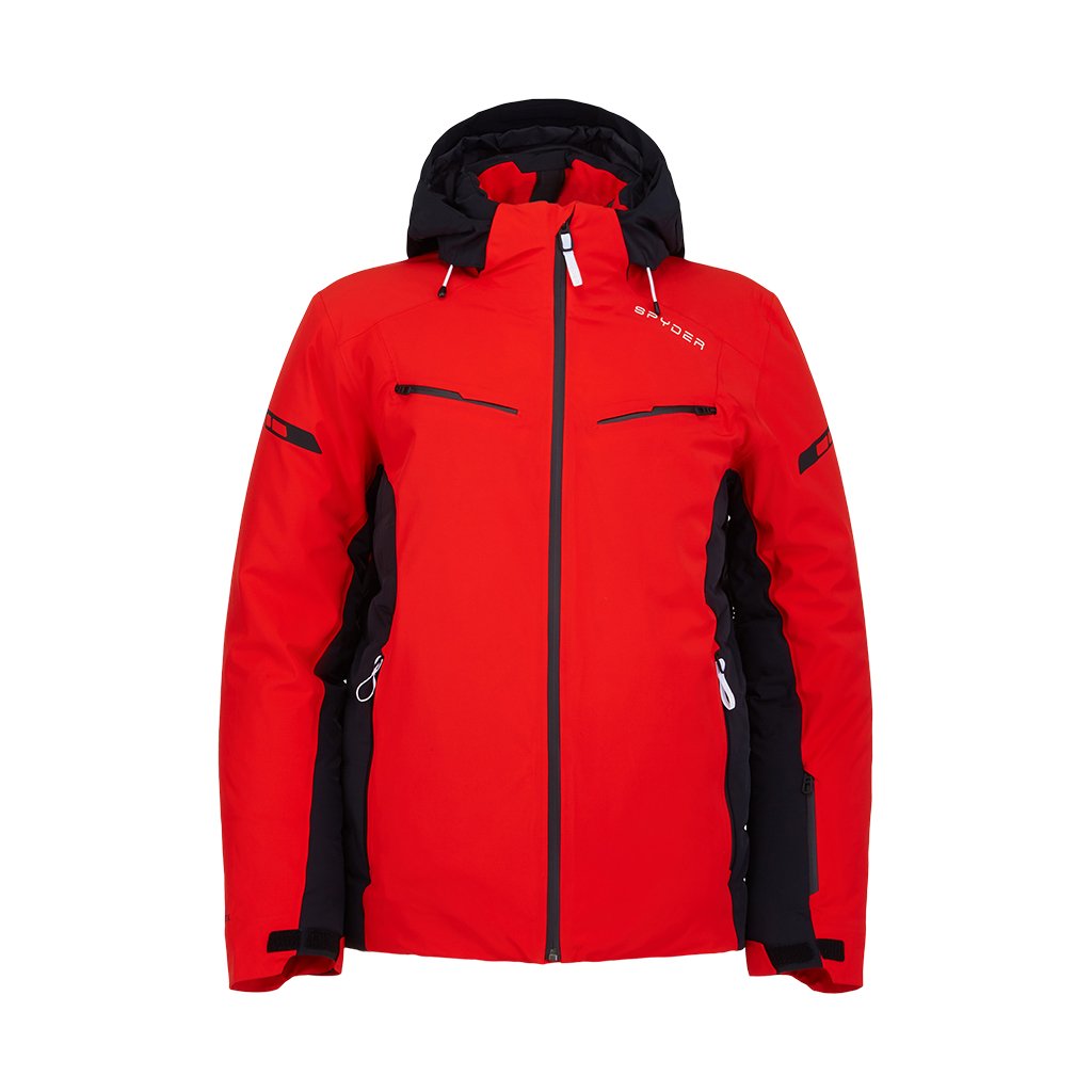 Monterosa Insulated Ski Jacket - Volcano (Red) - Mens | Spyder