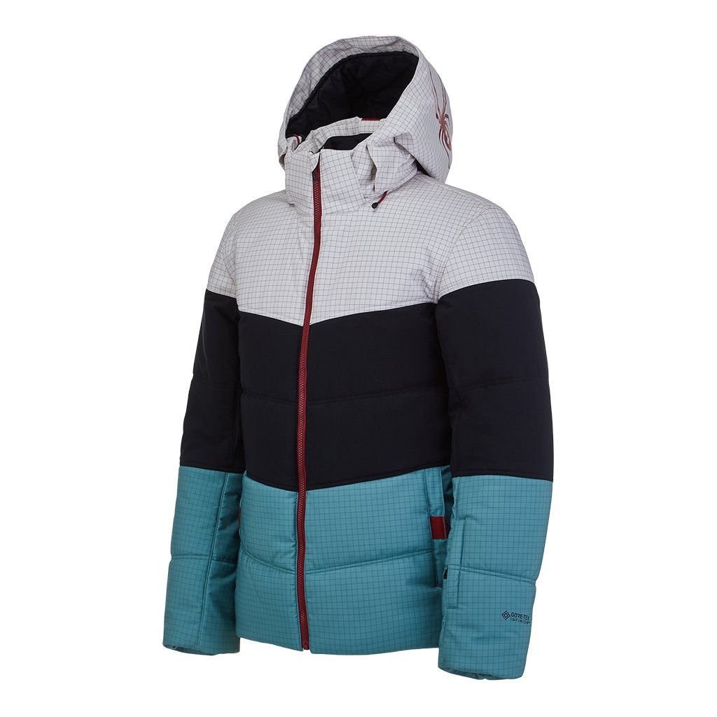 Jackson Insulated Ski Jacket - Glacier Ripstop (Grey) - Mens | Spyder