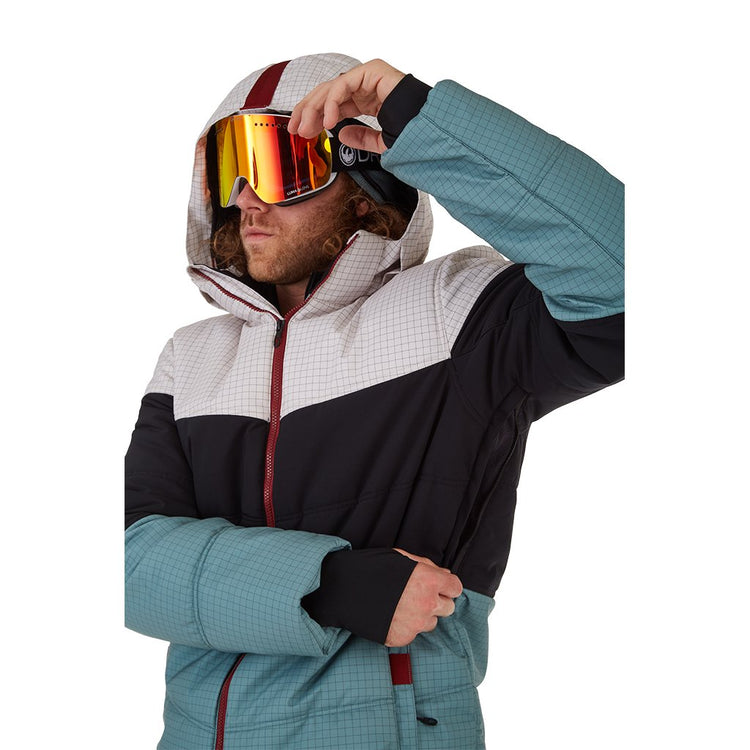 Jackson Insulated Ski Jacket - Glacier Ripstop (Grey) - Mens | Spyder