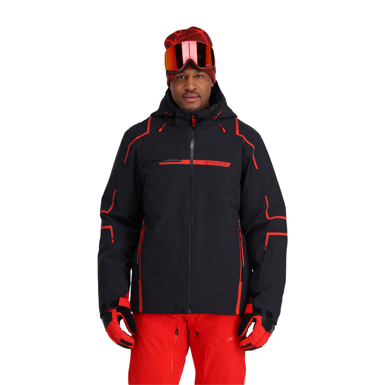 huichelarij In hoeveelheid Vaardigheid Titan Insulated Ski Jacket - Black - Mens | Spyder