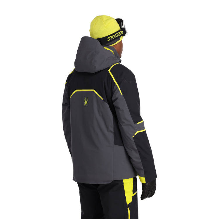 Evalueerbaar Onbekwaamheid Terughoudendheid Titan Insulated Ski Jacket - Black Citron (Green) - Mens | Spyder