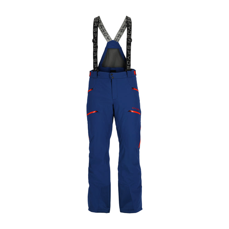 strak boot fotografie Propulsion Insulated Ski Pant - Abyss Volcano (Blue) - Mens | Spyder