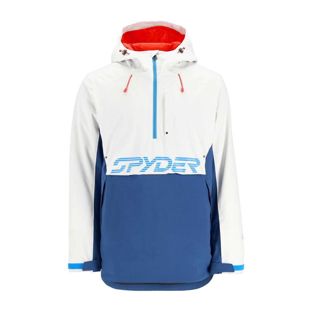 Signal Insulated Ski Anorak Jacket - Tundra (Blue) - Mens | Spyder