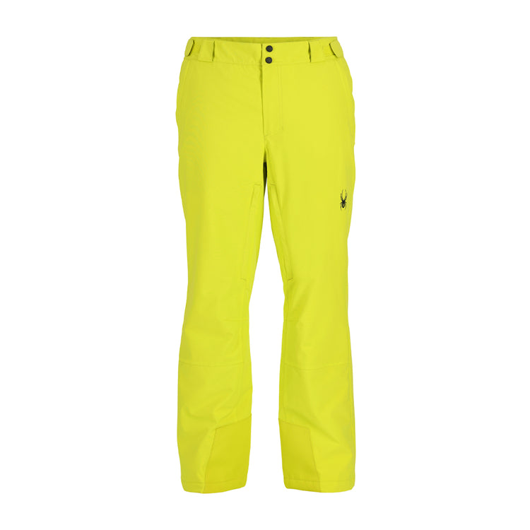 Traction Insulated Ski Pant Citron (Green) - Spyder
