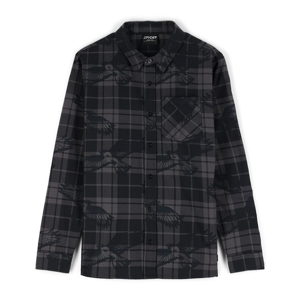 Mens Creston Flannel - Black (2022)