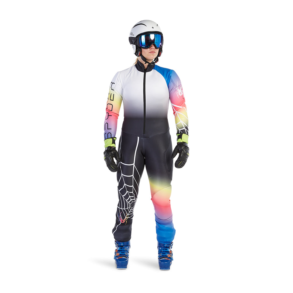 Spyder Women's Performance GS Race Suit - Old Glory Sun USST - TeamSkiWear