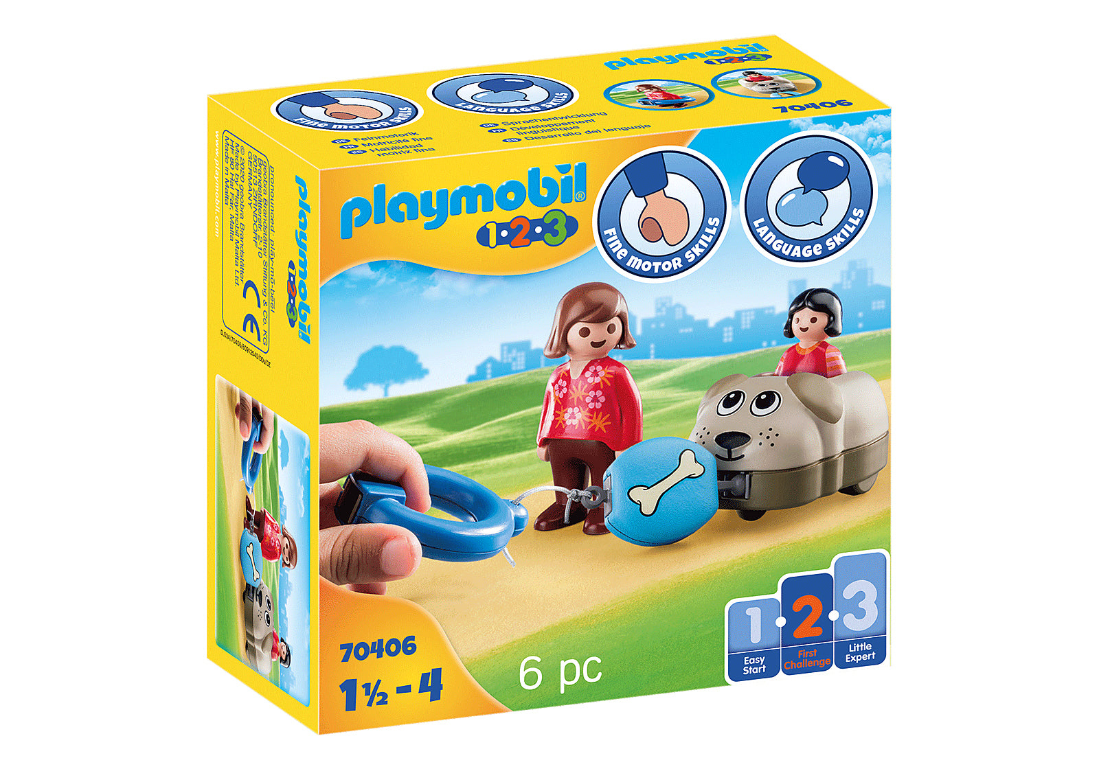  Playmobil 1.2.3 Countryside Toy : Toys & Games