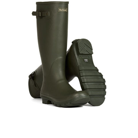 green barbour wellies