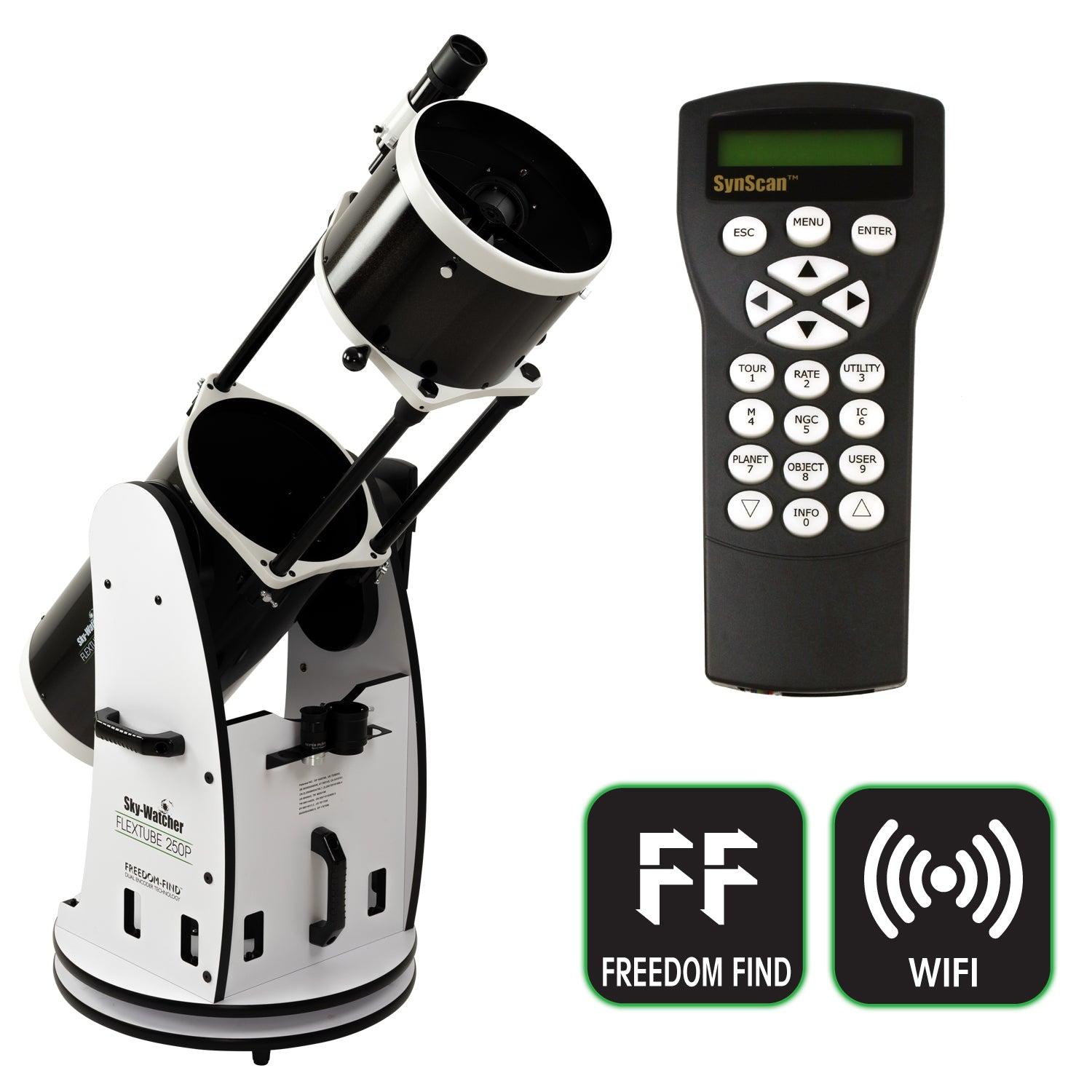 Flextube 250P SynScan GoTo Collapsible Dobsonian