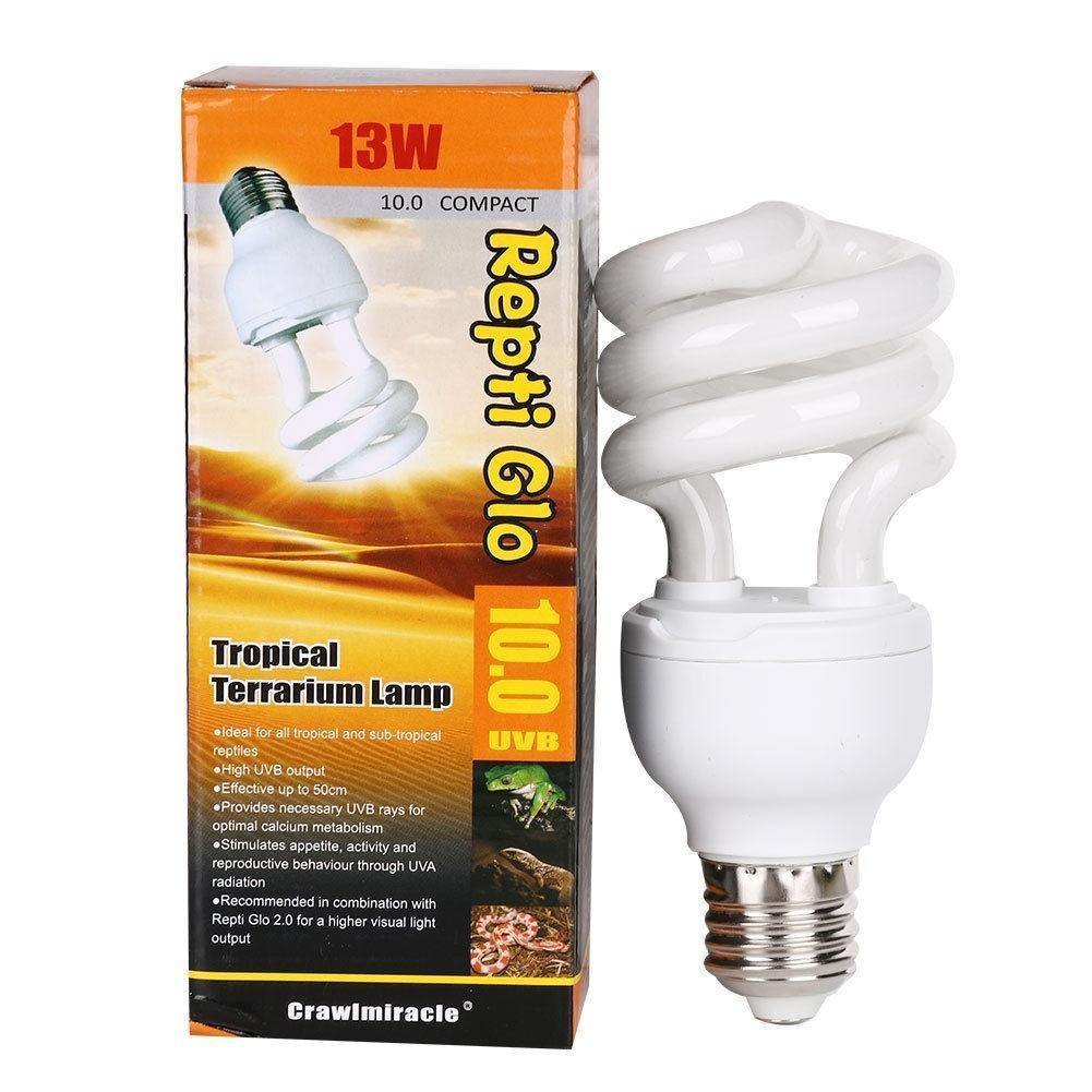 Repti Glo  UVB 13 Watts Tropical Terrarium Lights for Reptiles and –  PetzLifeWorld
