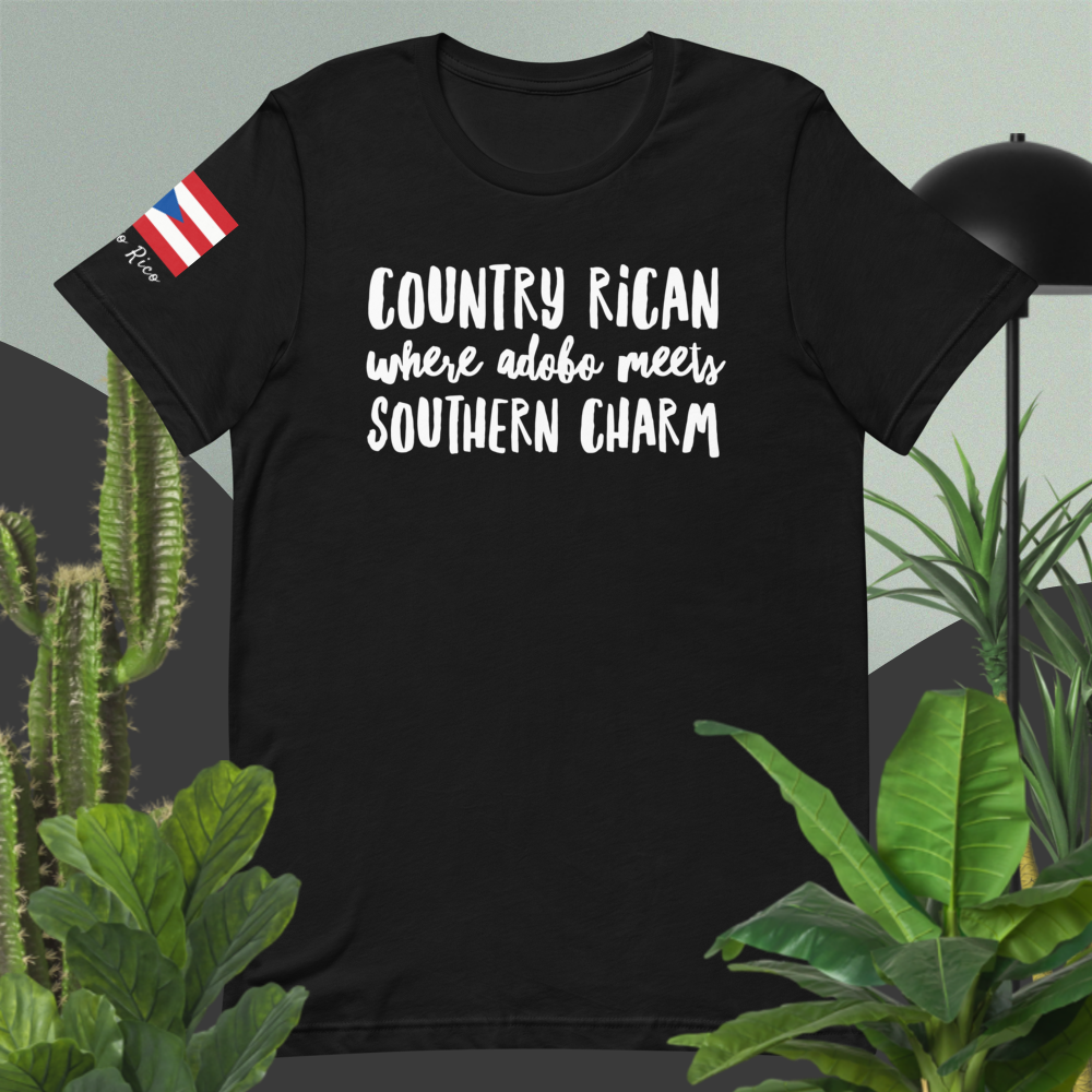 "Country Rican" T-Shirt.   This shirt says it all.