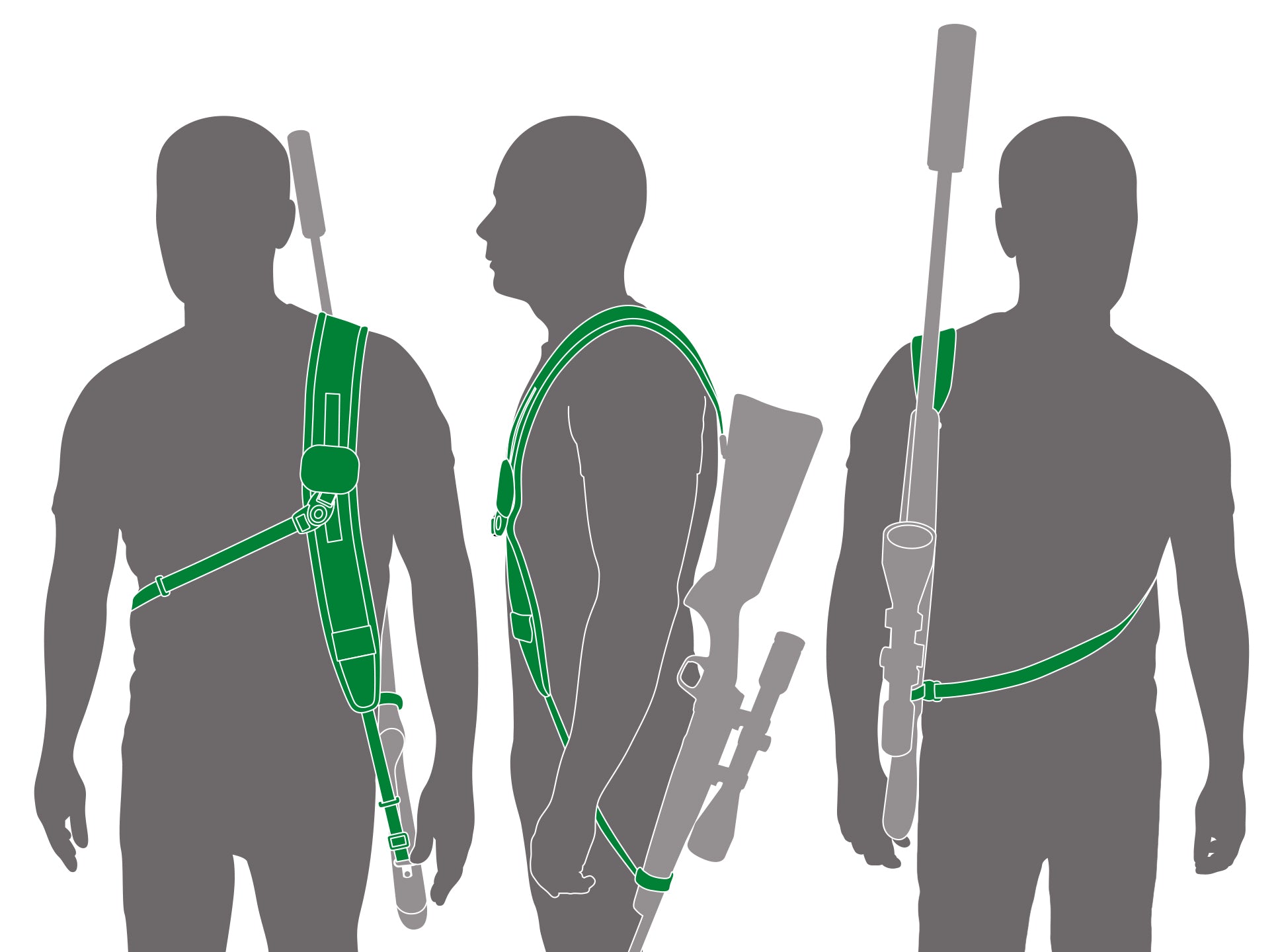 Sidewinder Rifle Sling: The Ultimate Gun Carrying System for Hunting ...