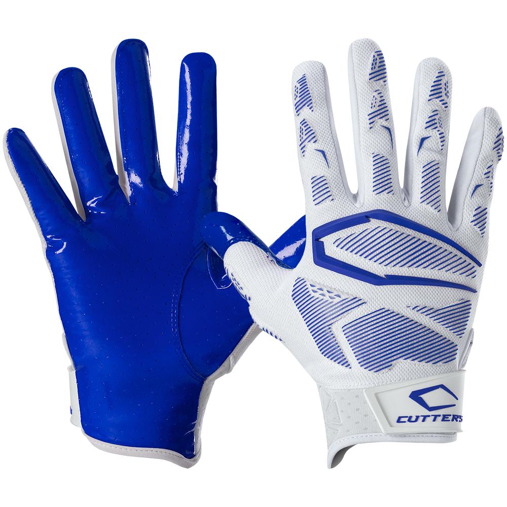 Peru piano vervagen Gamer 4.0 Padded Royal Blue Receiver Football Gloves | Cutters Sports