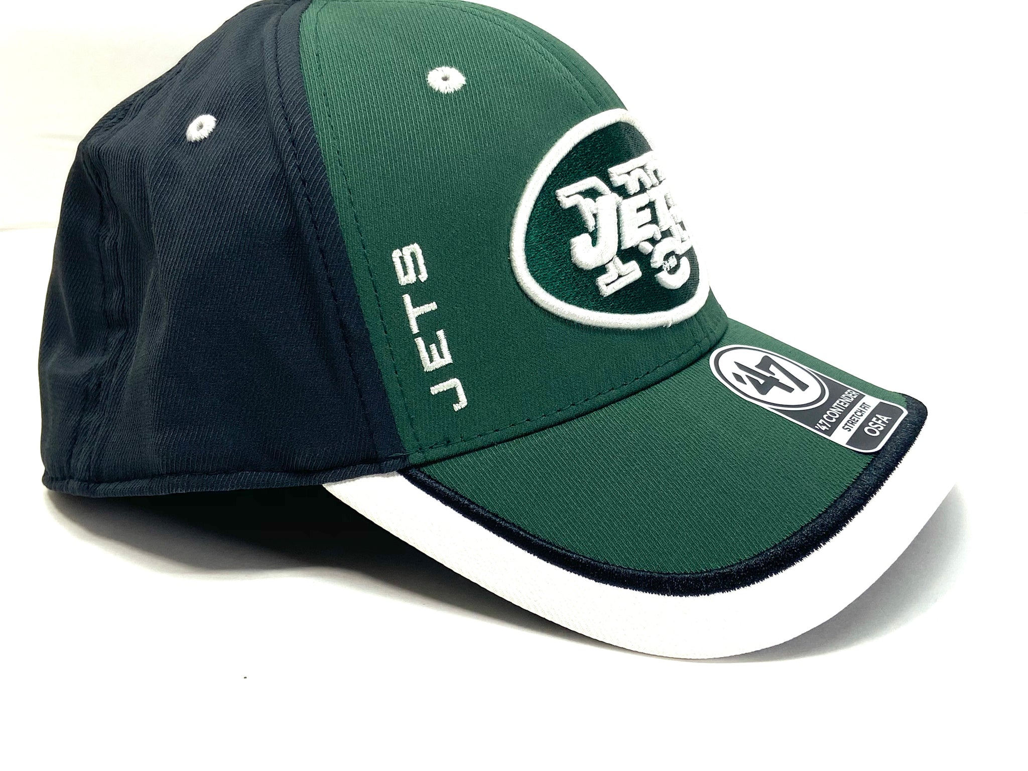 New York Jets New Era Plane Playmaker 9TWENTY Adjustable Hat - Khaki