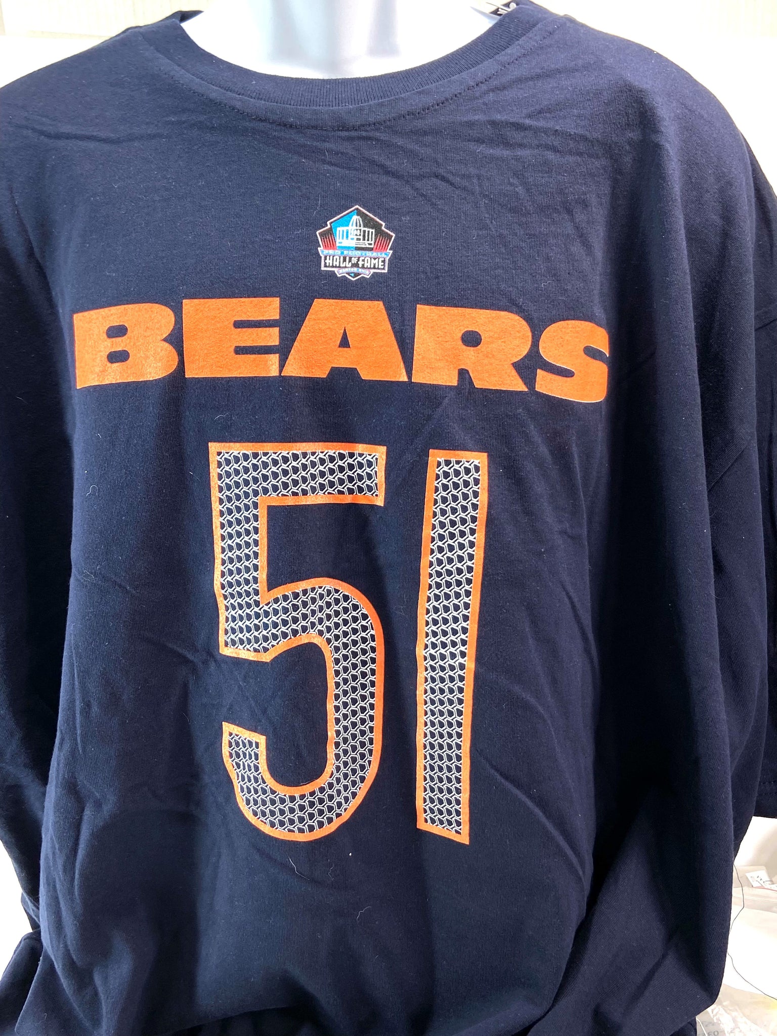 Dick Butkus NFL HOF Chicago Bears 3XLT By Team – Jeff's Chest