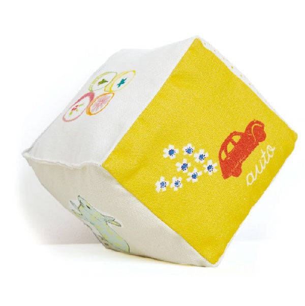 Cotton Cube With Bell Baby Words Bebe Tigre Store