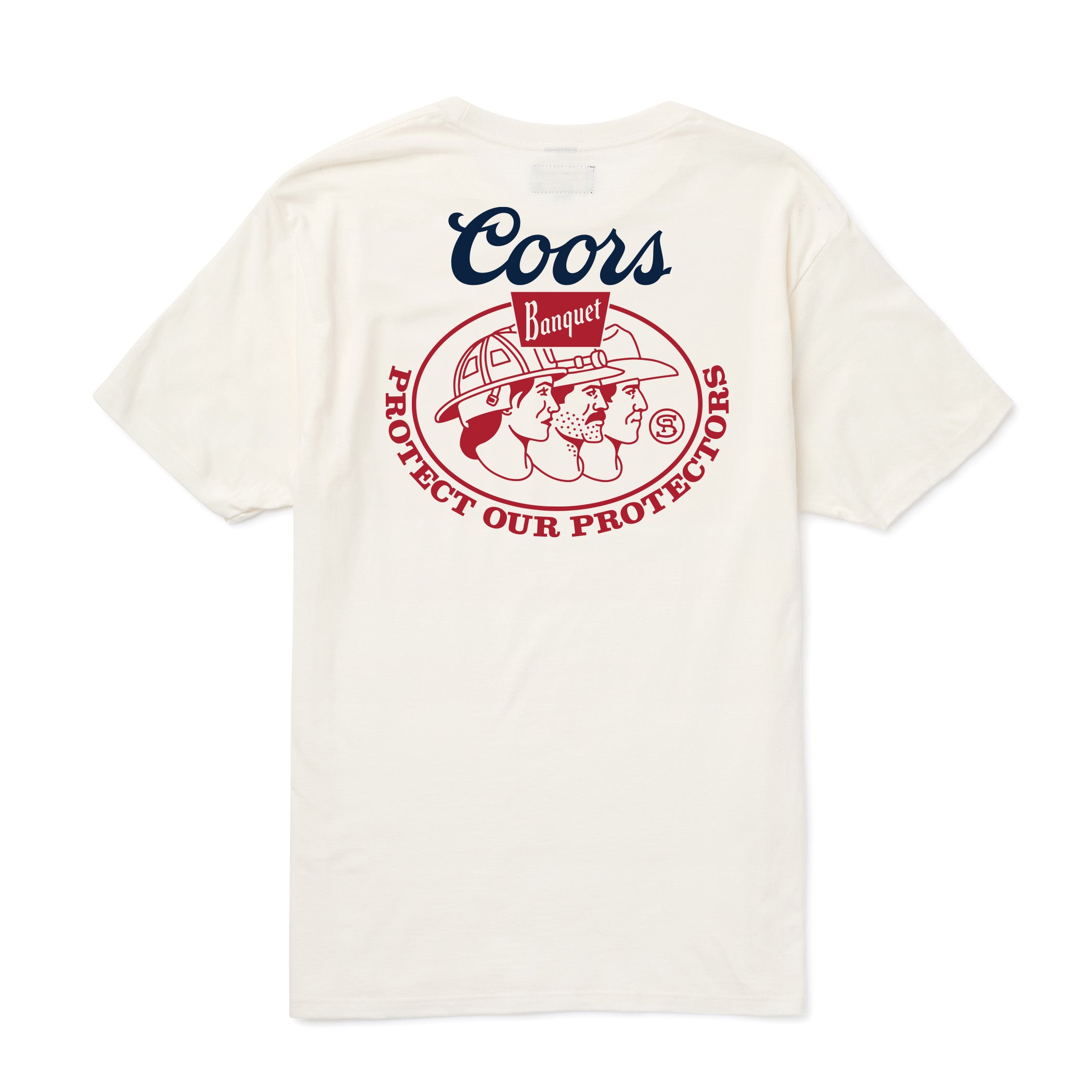 Seager x Coors Banquet Protectors Tee White