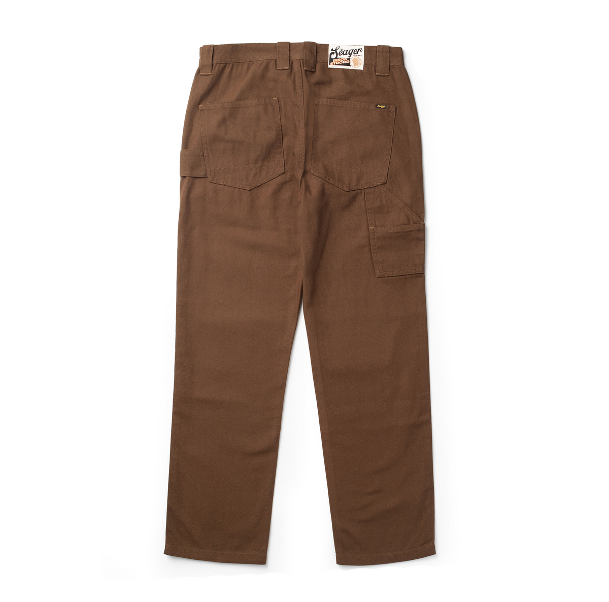 Bison Canvas Pant Regular Fit Tobacco | Seager Co.