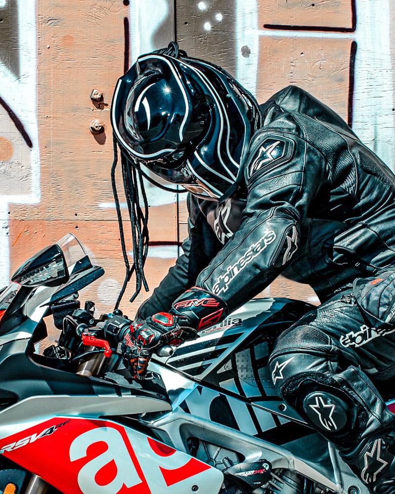 predator motorcycle rider