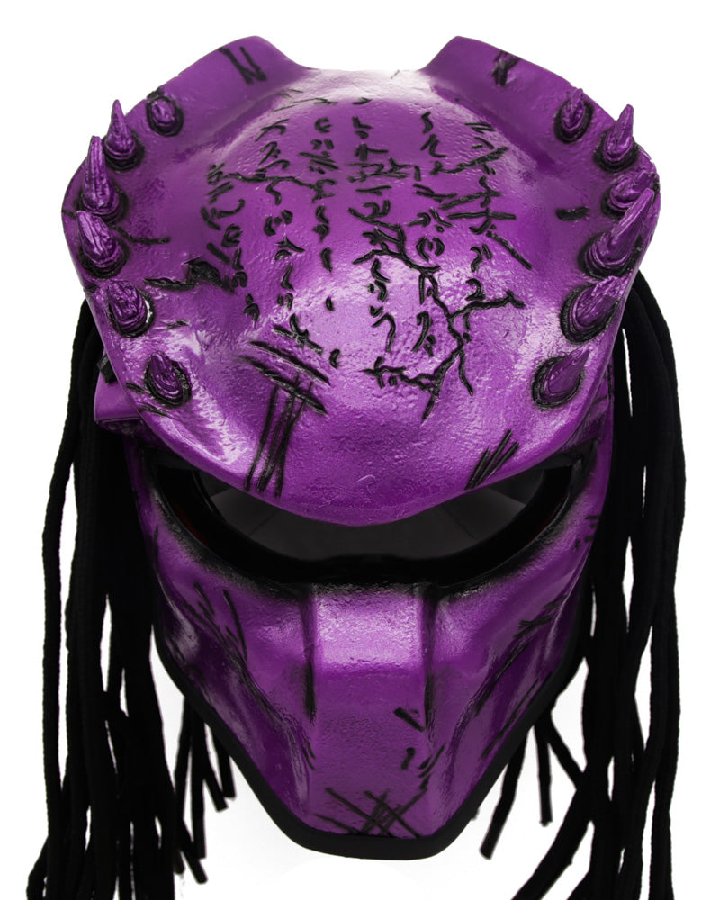 purple predator helmet