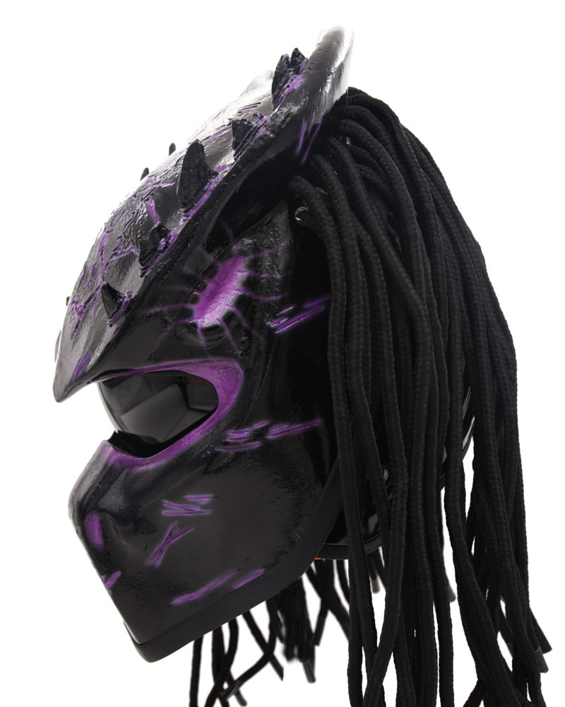 purple predator helmet