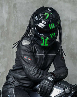 alien motorbike helmet