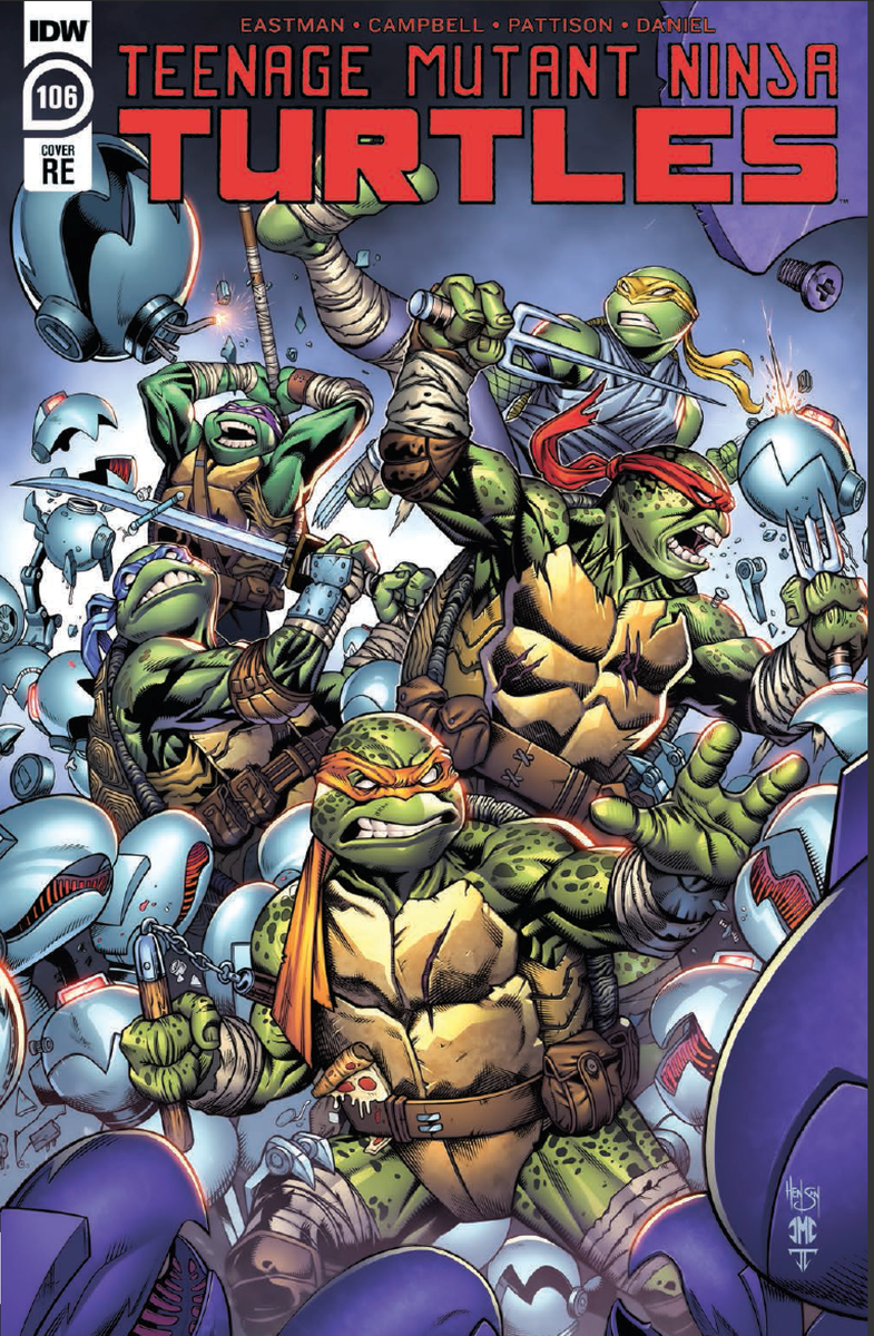 Teenage Mutant Ninja Turtles #106 Surprise Comics Exclusive cover by E