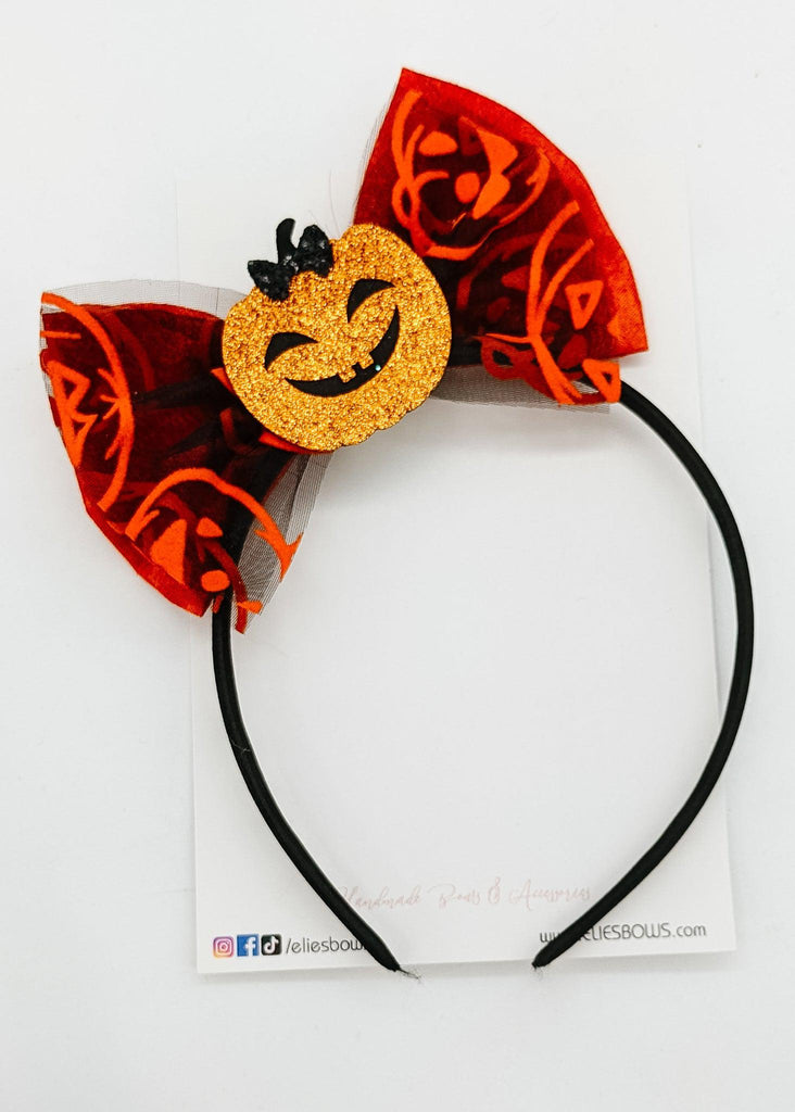 Pumpkins Hard Headband