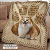Unique Personalized Pet Blanket, Gift Ideas for Pets, Best Dog Gift, I Am Your Friend-Blanket-Benicee