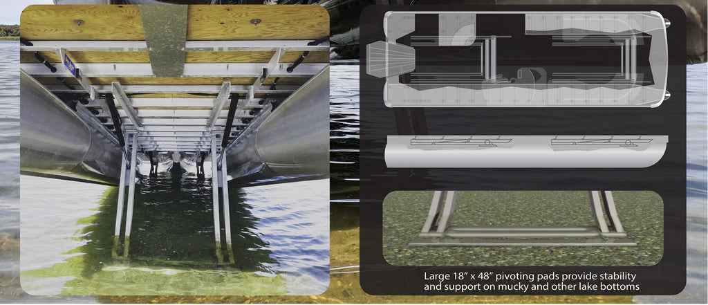 TWIN TUBE SEA-LEGS SYSTEM