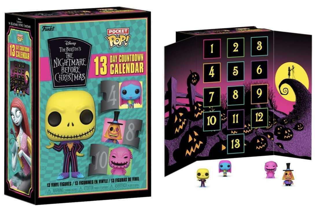 POP POCKET TIM BURTONS NIGHTMARE BEFORE CHRISTMAS 13 DAY COUNTDOWN