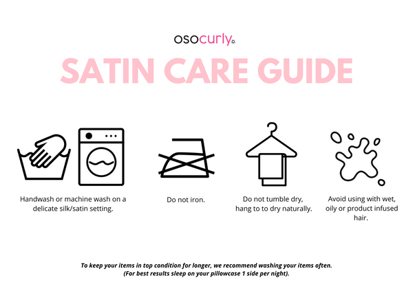 Satin Care Guide