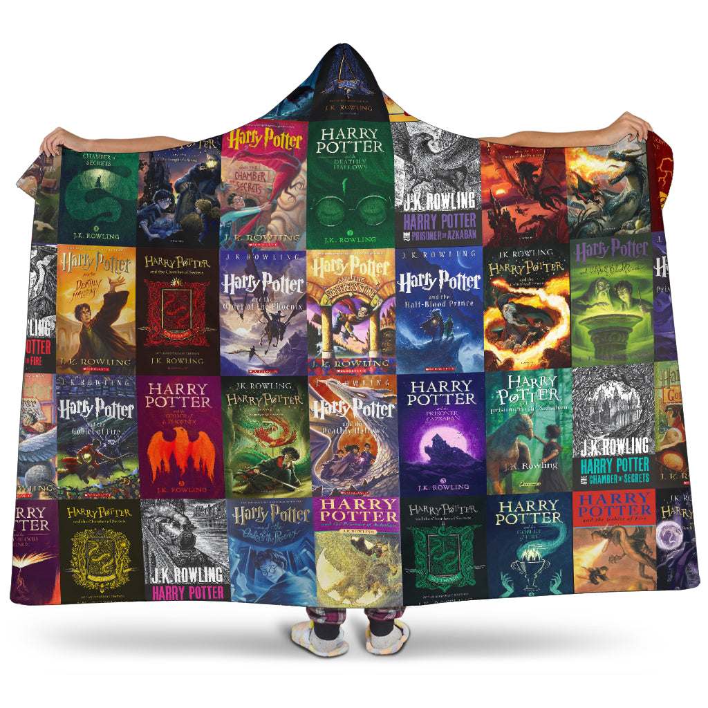 hogwarts hooded blanket