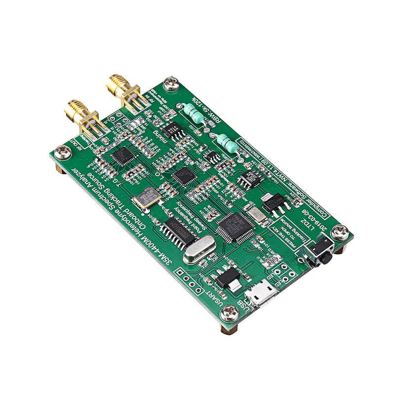 Spectrum Analyzer USB LTDZ 35-4400M Spectrum Signal Source with Tracking Source Module RF Frequency Domain Analysis Tool