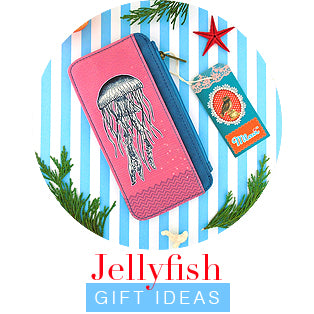 Online shopping for jellyfish gift ideas from jellyfish wallet, jellyfish coin purse to jellyfish travel accessories and jellyfish necklace, jellyfish earrings, jellyfish rings, jellyfish bracelets