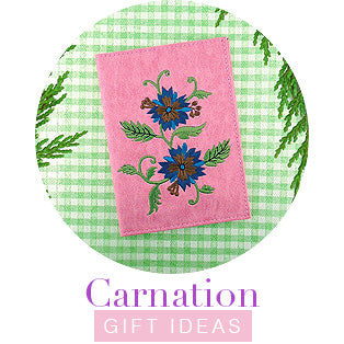 Online shopping for carnation gift ideas from carnation bags, carnation wallet, carnation coin purse to carnation travel accessories and carnation necklace, carnation bracelet, carnation earrings