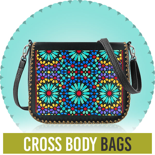 Online shopping for Eco-friendly, unique, beautiful and affordable vegan cross body bags for women and men designed by LAVISHY and Mlavi.