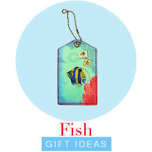 Online shopping for fish gift ideas from fish pouches, fish wallet, fish coin purse to fish travel accessories and fish necklace, fish bracelet, fish earrings