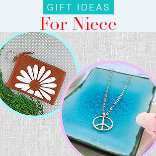 Online shopping for unique, beautiful and affordable gift ideas for niece from vegan bags, wallets, coin purse to travel accessories and fashion necklaces, bracelets, earrings