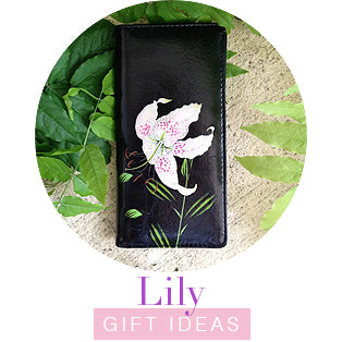 Online shopping for lily gift ideas from lily bags, lily wallet, lily coin purse to lily travel accessories and lily necklace, lily bracelet, lily earrings