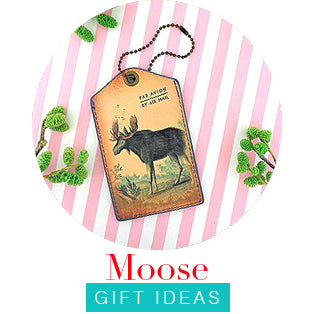 Online shopping for moose gift ideas from moose bags, moose wallet, moose coin purse to moose travel accessories and moose necklace, moose bracelet, moose earrings