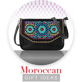 Online shopping for Moroccan gift ideas from Moroccan bags, Moroccan wallet, Moroccan coin purse to Moroccan travel accessories and Moroccan necklace, Moroccan bracelet, Moroccan ring
