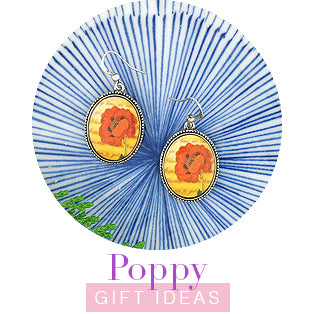 Online shopping for poppy gift ideas from poppy bags, poppy wallet, poppy coin purse to poppy travel accessories and poppy necklace, poppy bracelet, poppy earrings