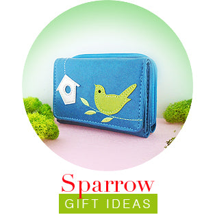 Online shopping for sparrow gift ideas from sparrow bags, sparrow wallet, sparrow coin purse to sparrow travel accessories and sparrow necklace, sparrow bracelet, sparrow earrings