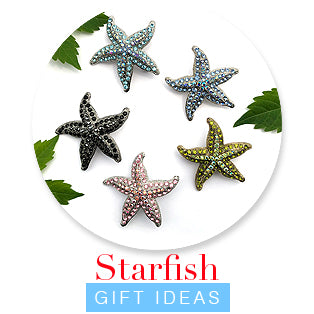 Online shopping for starfish gift ideas from starfish pouch, starfish wallet, starfish coin purse to starfish travel accessories and starfish necklace, starfish bracelet, starfish earrings, starfish ring